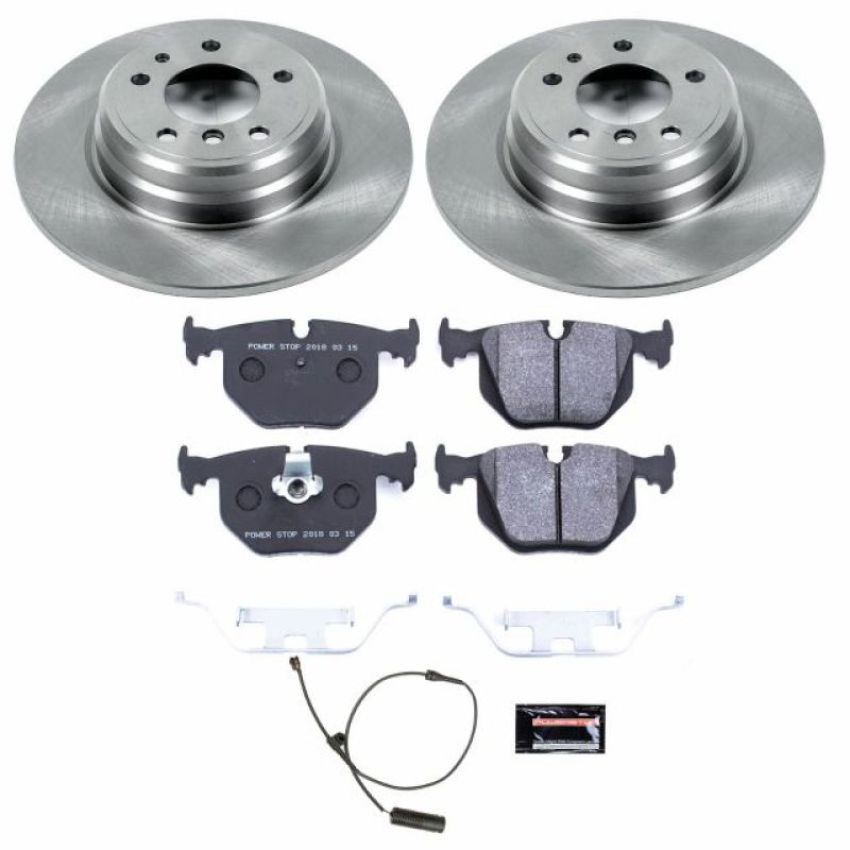 PowerStop TDBK5711 Track Day High-Performance Brake Pad and Rotor Kit