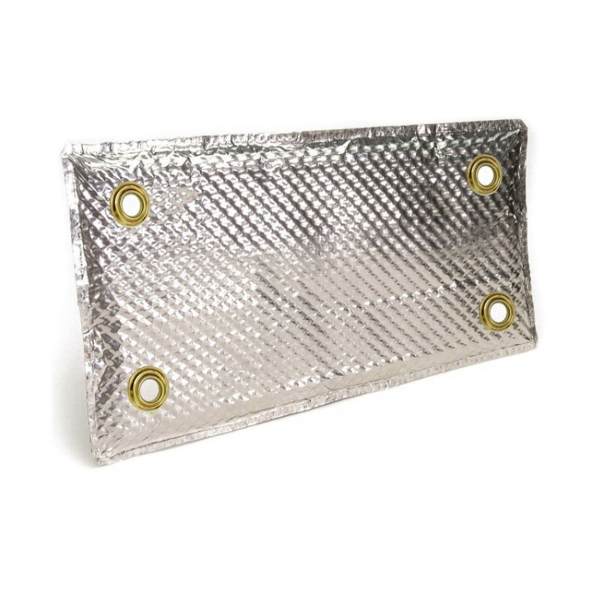 Design Engineering 10257 SS Heat Shield Pad 4in x 8in