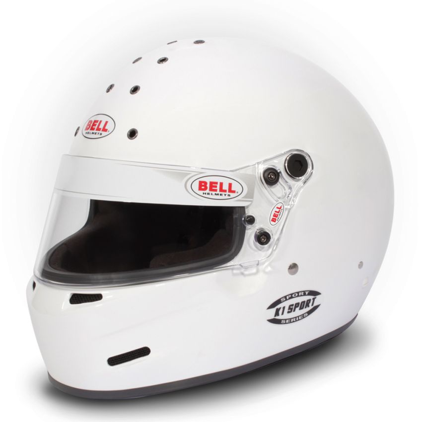 BELL HELMETS BEL1420A45 Helmet K1 Sport Large White SA2020