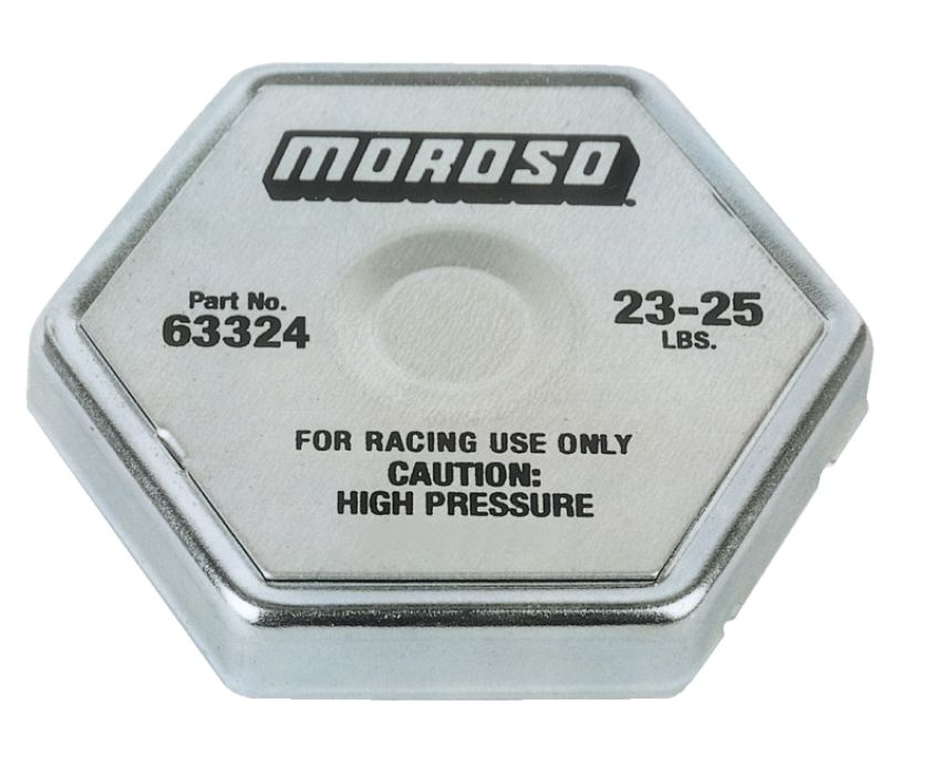 MOROSO MOR63324 Racing Radiator Cap 23-25LBS.