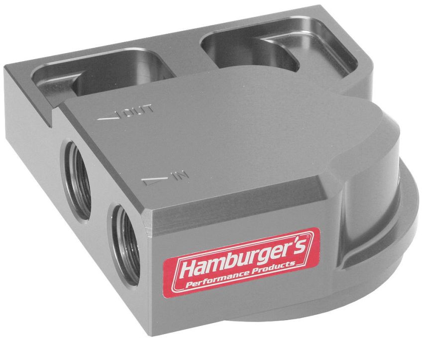 TRANS-DAPT TRA3301 Single Filter Remote Oil Filter Base For HP6