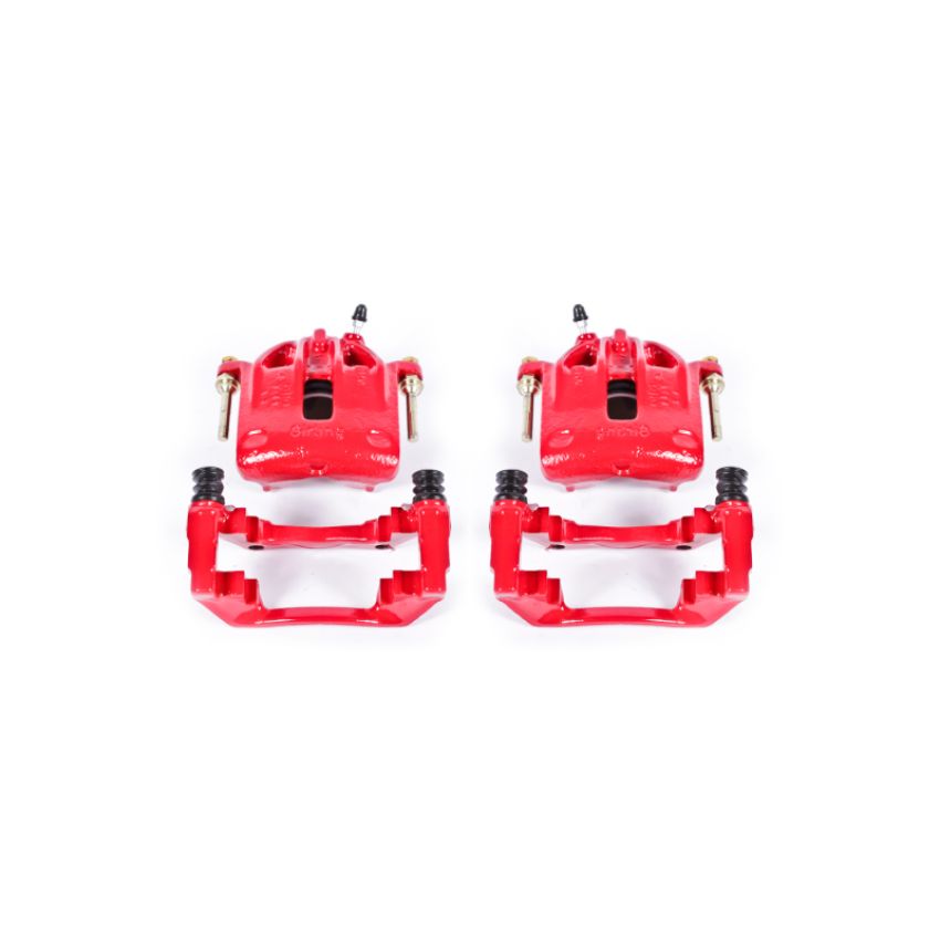 PowerStop S1138 Red Powder Coated Calipers