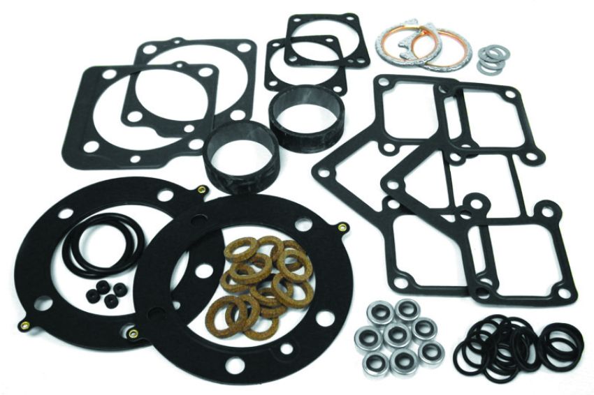 TwinPower 043162 Twin Power 66-84 Shovelhead Big Twin Top End Gasket Kit Replaces H-D 17034-80A STD Bore