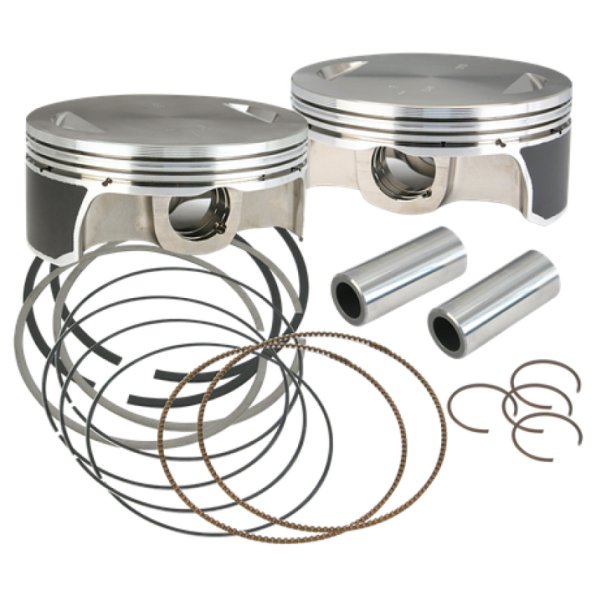 S&S Cycle 920-0094 2007+ BT 4-1/8in FD Piston Set - .030in