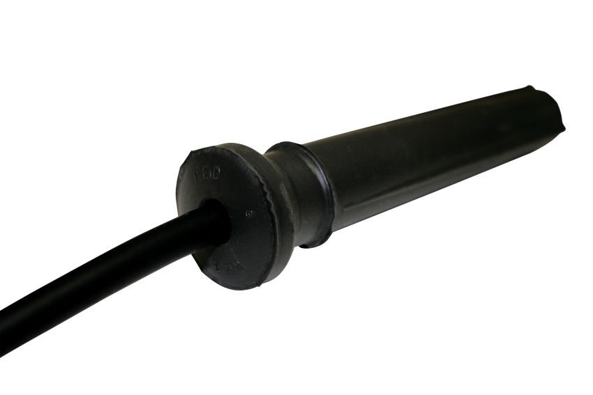 MOROSO MOR73839 Ultra 40 Plug Wire Set - Black Unsleeved