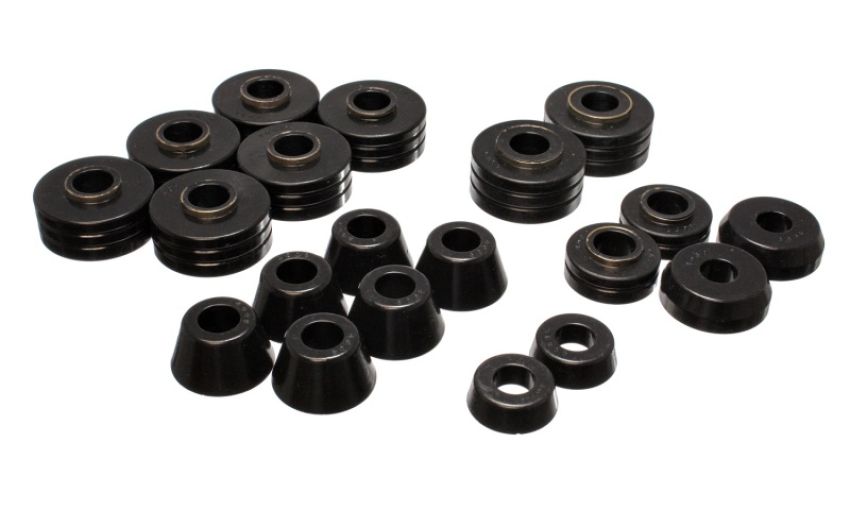 ENERGY SUSPENSION ENE4-4102G Bronco Body Mounts-Black