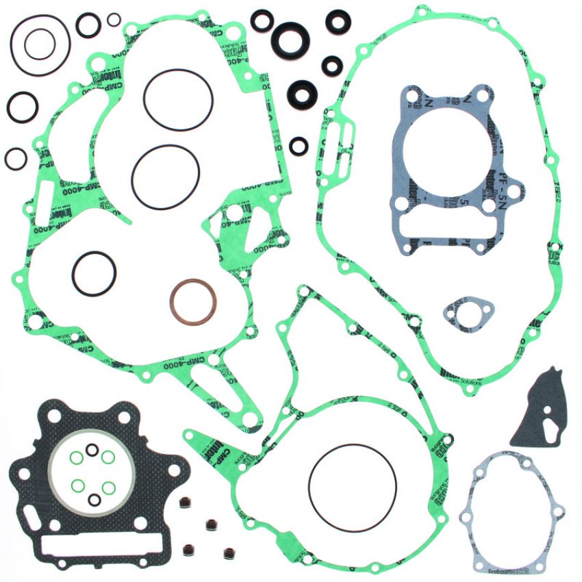 QuadBoss 563984 93-00 Honda TRX300EX FourTrax Complete Gasket Set w/ Oil Seal