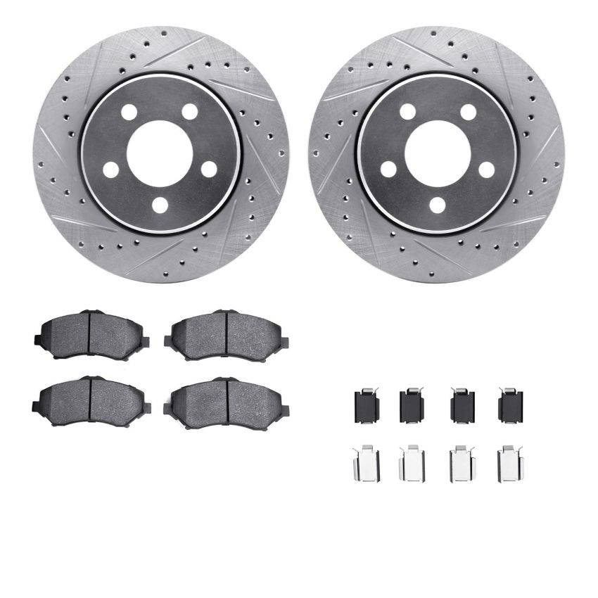 Dynamic Friction 7612-42011 Rotor Kit