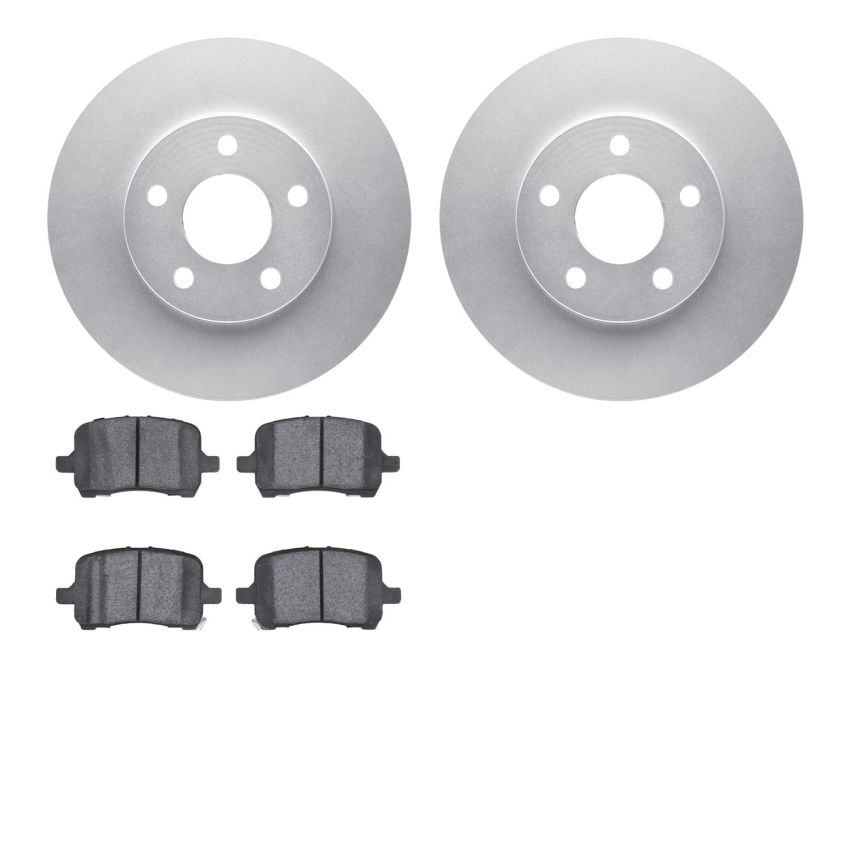 Dynamic Friction 4502-47072 Rotor Kit