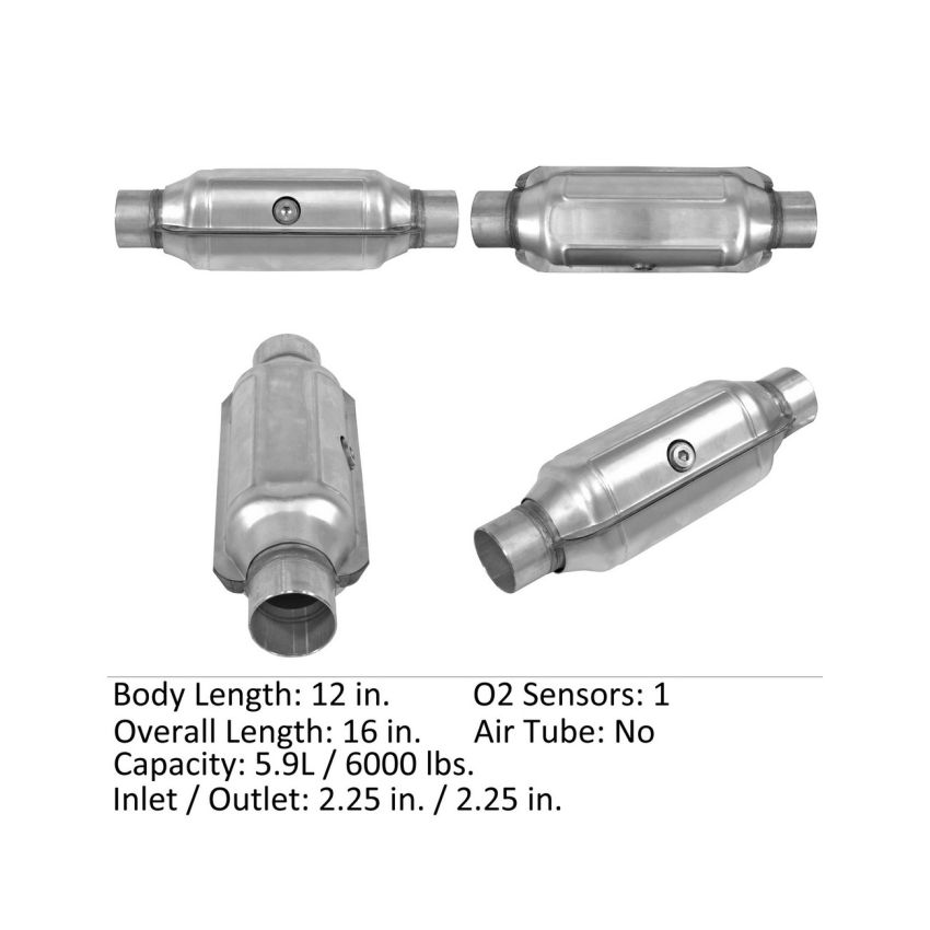 Eastern Catalytic 82625 Federal / EPA Catalytic Converter - Universal