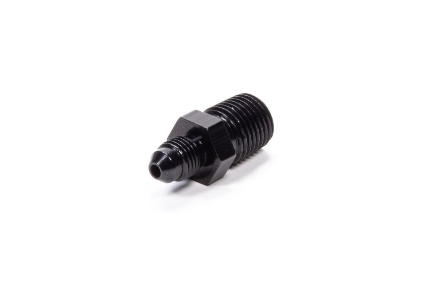 FRAGOLA FRG481634-BL Straight Adapter Fitting #3 x 1/4 MPT Black