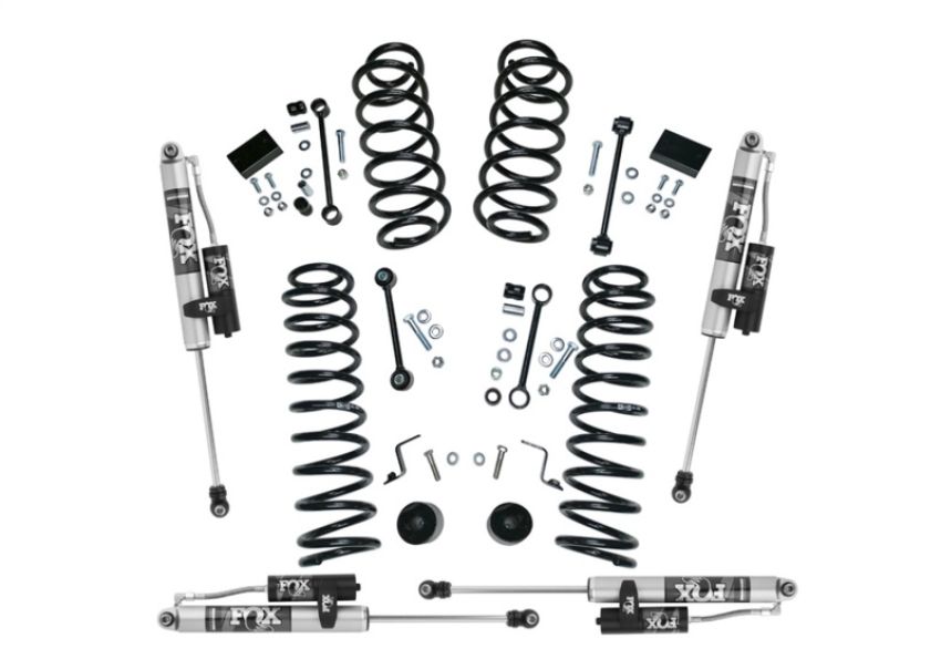 Superlift K183FX 18-22 Jeep Wrangler JLU (NO Mojave) 4WD 2.5in Dual Rate Coil Lift Kit w/Fox 2.0 Res Shocks