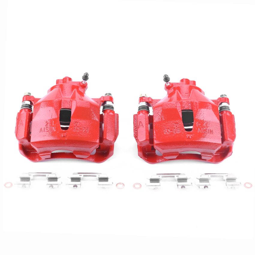 PowerStop S2702 Red Powder Coated Calipers