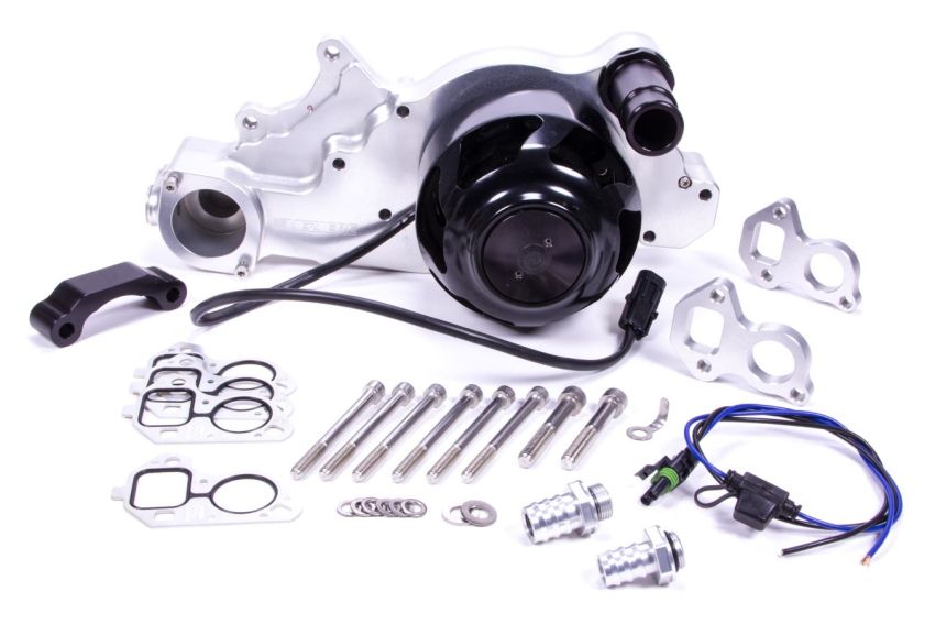 MEZIERE MEZWP329N LS3 Billet Electric W/P & Idler Camaro 10-13