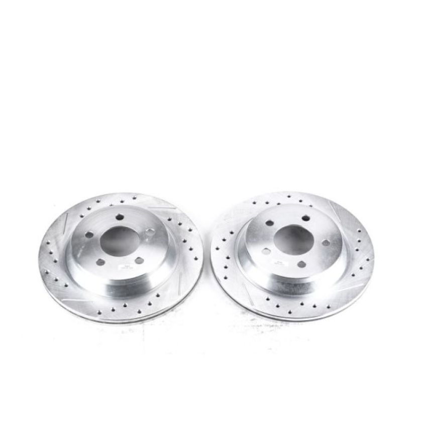 PowerStop AR8146XPR PowerStop Evolution Performance Drilled, Slotted & Plated Brake Rotor Pair