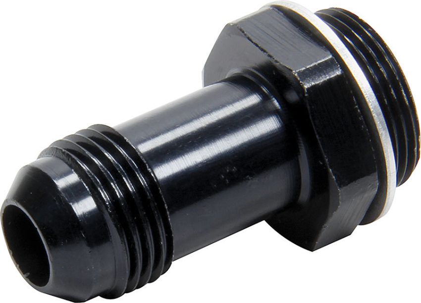 ALLSTAR PERFORMANCE ALL50906 Short Carb Fitting 7/8-20 to -8 Male BLK