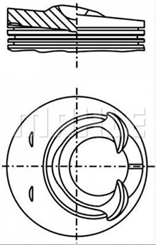 MAHLE 028 24 01 Engine Piston