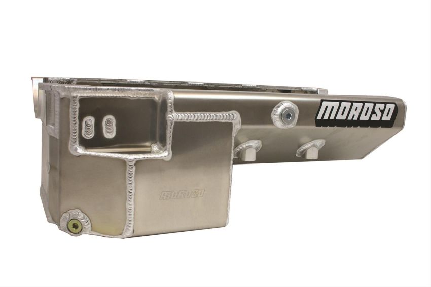 MOROSO MOR20486 7qt Oil Pan - BBC Gen4 Drag Race