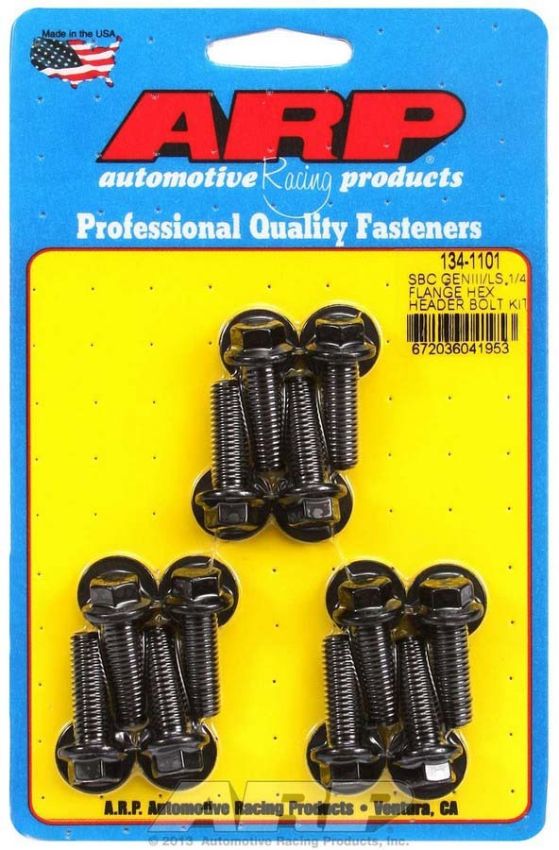 ARP ARP134-1101 Header Bolt Kit - 6pt. GM LS