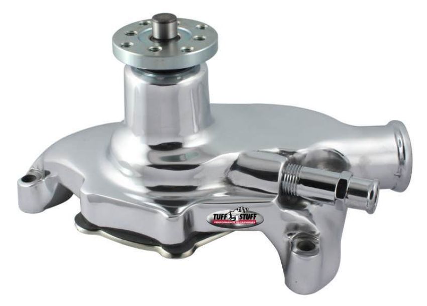 TUFF-STUFF TFS1353NA SBC Water Pump Short Smoothie Chrome