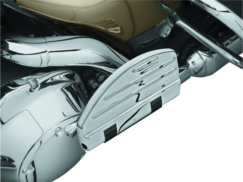 Kuryakyn 7906 ISO Passenger Floorboards Chrome