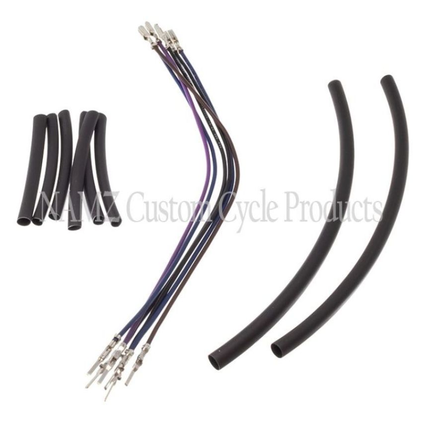 NAMZ NTSH-X04 96-15 V-Twin Sportster/Dyna/Softail Models Front Turn Signal Extension 4in.