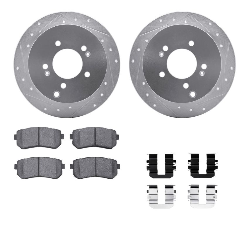 Dynamic Friction 7512-03039 Rotor Kit