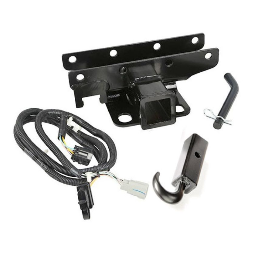 Rugged Ridge 11580.63 Receiver Hitch Kit Hook 07-18 Jeep Wrangler JK