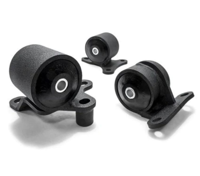 Innovative Mounts 29355-85A Innovative 90-93 Accord F-Series Black Steel Mounts 85A Bushings