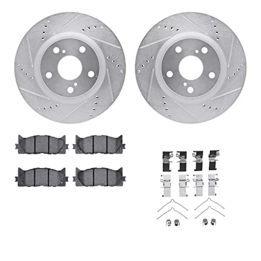 Dynamic Friction 7512-76132 Rotor Kit