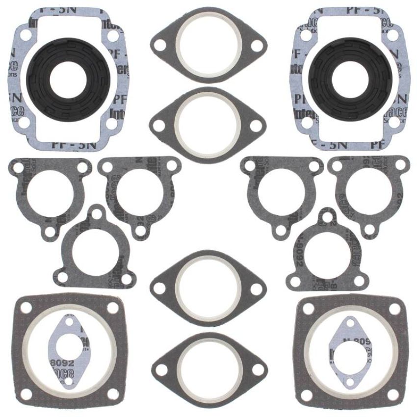 Vertex Pistons 711060A Vertex Gaskets 1994 Arctic Cat Cheetah 440 1 Speed Complete Gasket Kit w/ Oil Seals