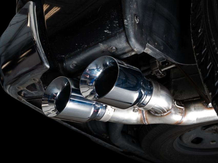 AWE Tuning 3015-32304 09-18 RAM 1500 5.7L (w/o Cutouts) 0FG Single Side Exit Cat-Back Exhaust - Chrome Tips