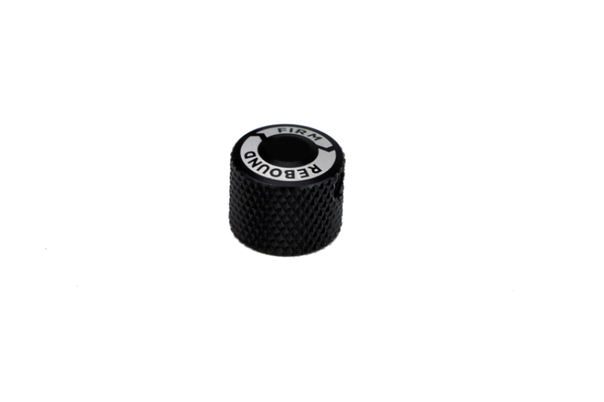 Ridetech 210-35-199-2 Short rebound knob for Ridetech HQ Shocks, aluminum, black.