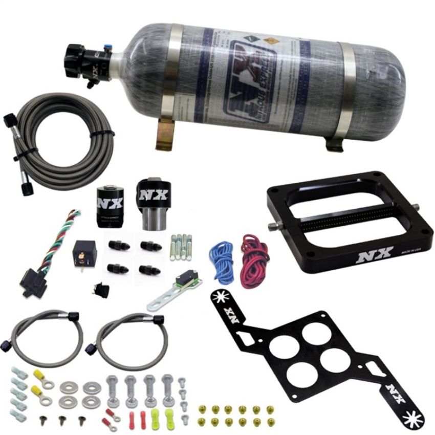 Nitrous Express 55070-12 DOM/GASOLINE (RNC) WITH 12LB BOTTLE