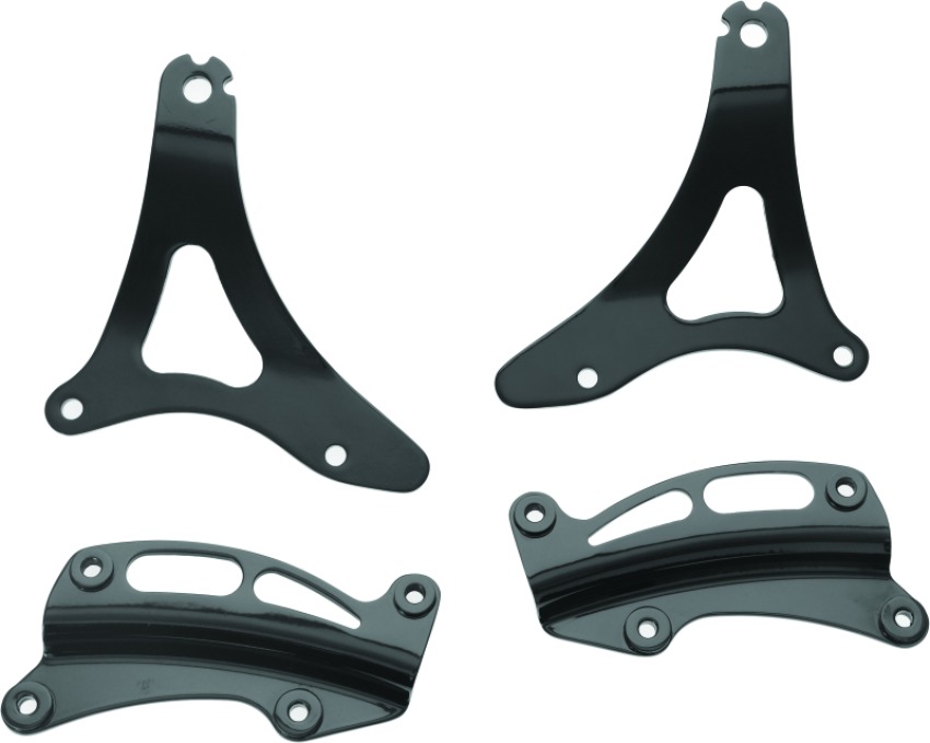 Kuryakyn 7089 Quick Release Attachment Point Kit 14-Up Touring Models Black