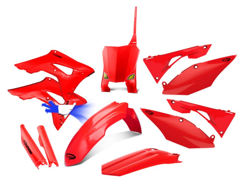 Cycra 1CYC-9320-32 18-21 Honda CRF250R Powerflow Full Body Kit - Red