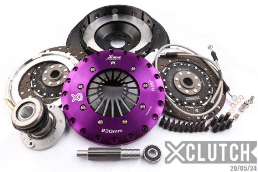 XCLUTCH XKGM23632-2G 15-17 Chevrolet SS Base 6.2L 9in Twin Solid Organic Clutch Kit