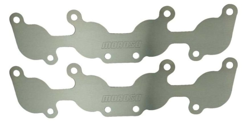 Moroso 25171 Ford 5.0 Coyote Exhaust Block Off Storage Plate - Pair