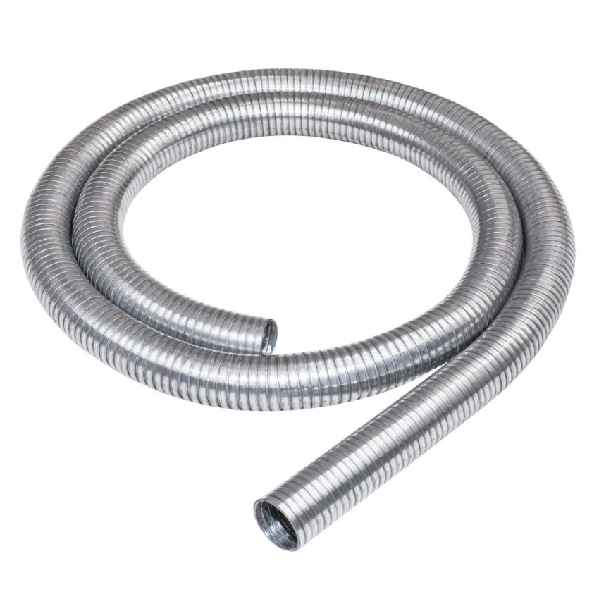 FORTLUFT 4401111 Exhaust Flex Tube 1.25''x72.00'' Galvanized Steel