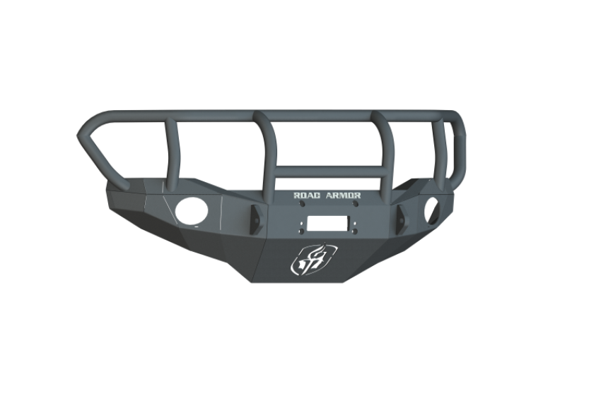 Road Armor FJ801B 06-14 Toyota FJ Cruiser Stealth Front Winch Bumper w/Titan II Guard - Tex Blk