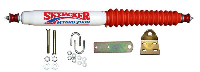 Skyjacker 7109 SNGL STAB KT WHITE W/RED BO