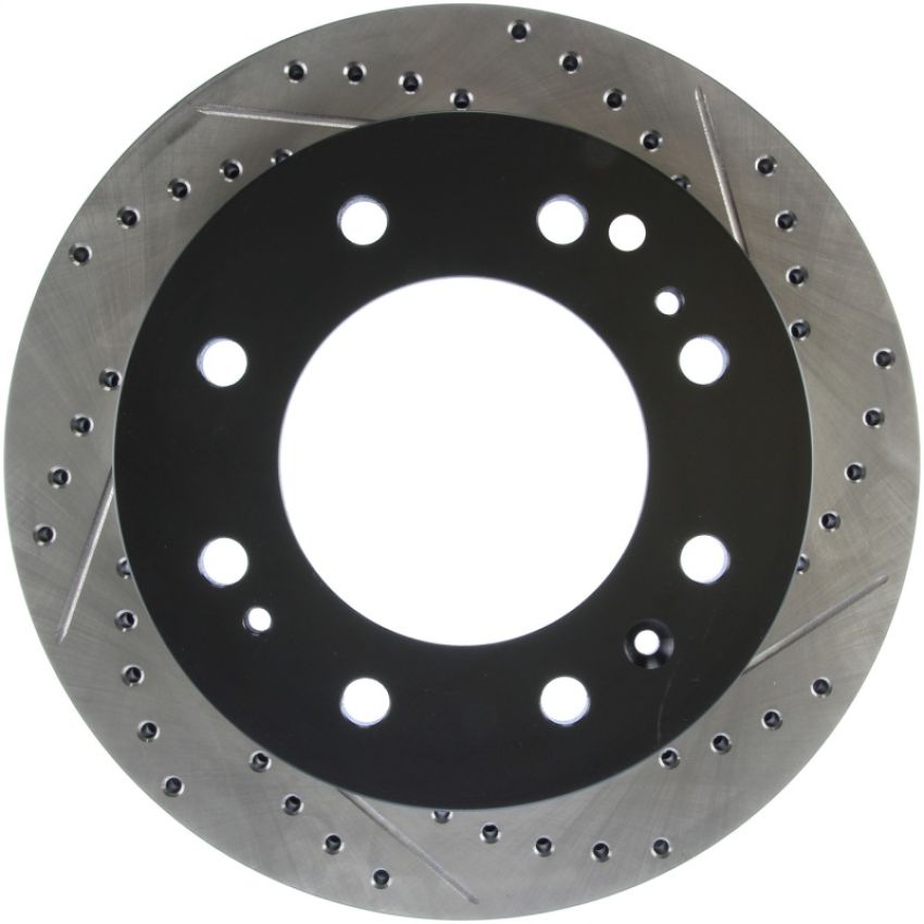 Stoptech 127.66074L Slotted & Drilled Sport Brake Rotor