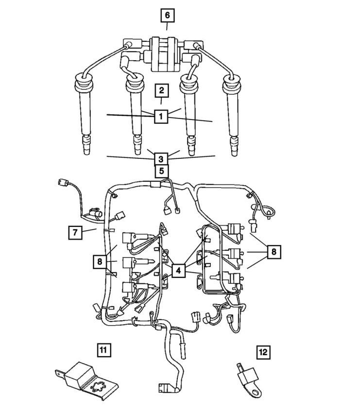 Genuine Mopar 4606866AA - Capacitor-Ignition