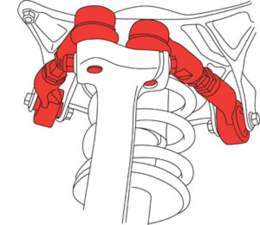 SPECIALTY PRODUCTS COMPANY 81361 AUDI ADJUSTABLE UCA - LEFT