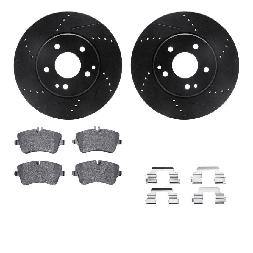 Dynamic Friction 8512-63296 Rotor Kit