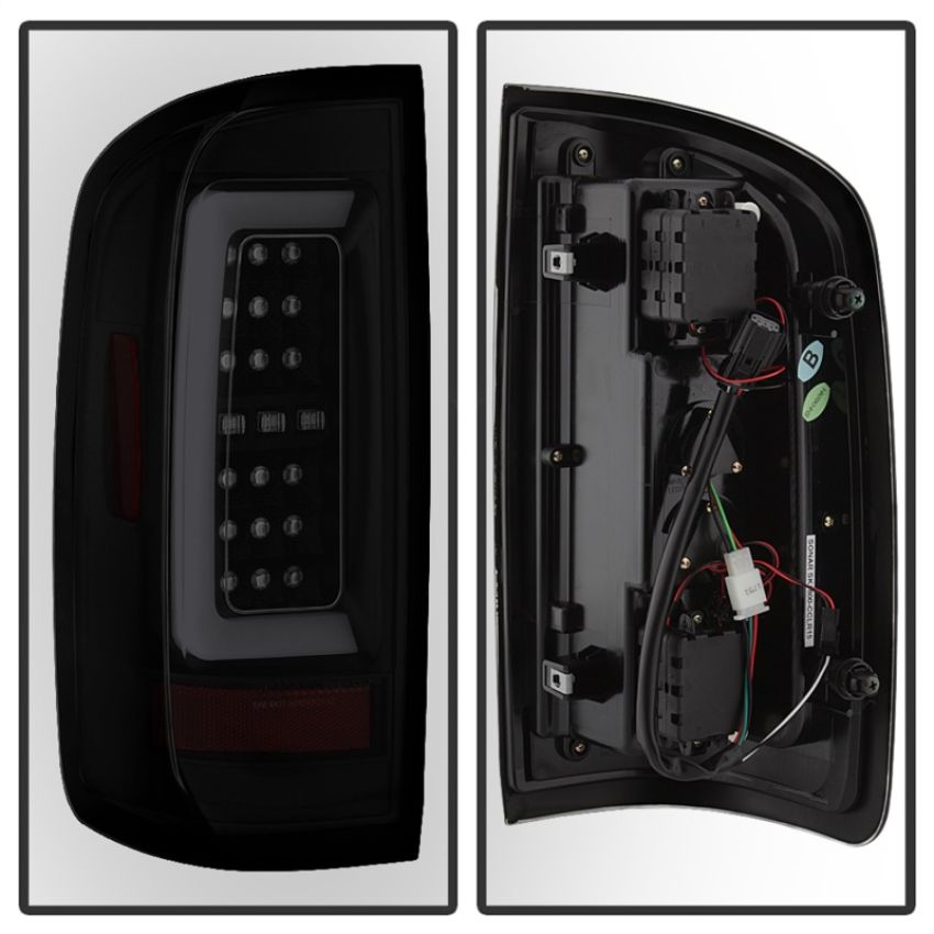 SPYDER 5085252 LED Tail Lights - Black Smoke