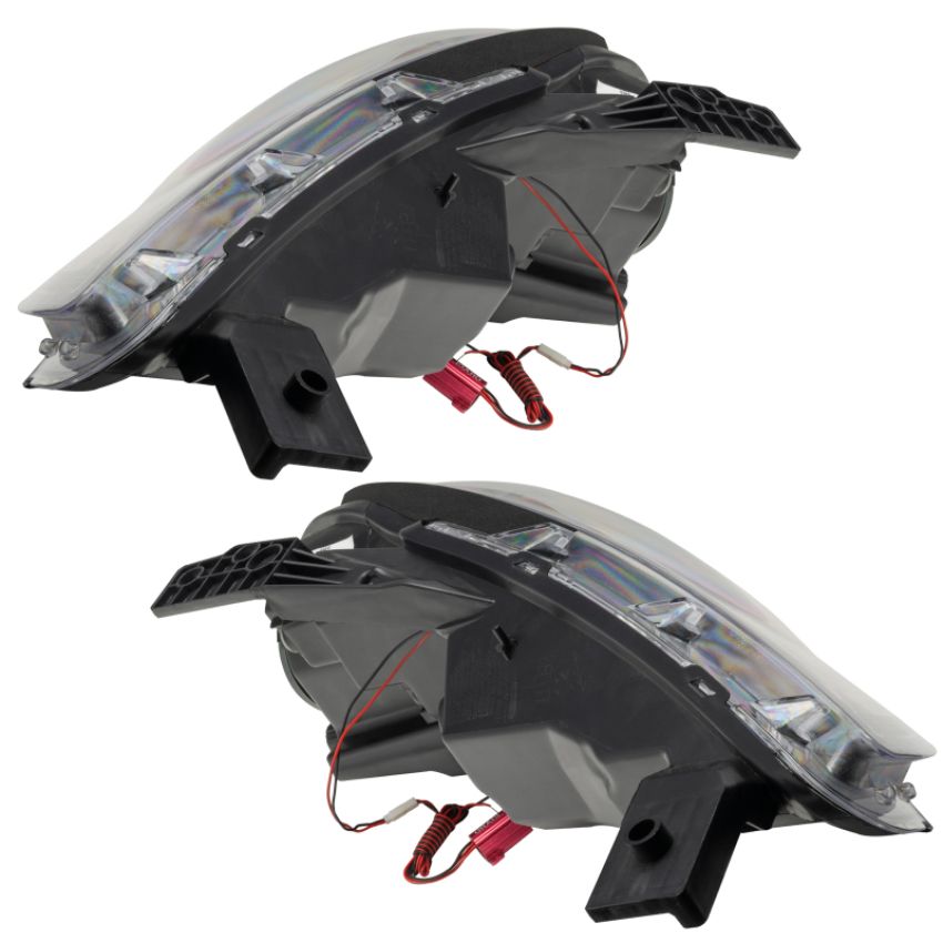Oracle Lighting 7169-334 SMD Pre-Assembled Headlights, Halogen, Black Bezel, ColorSHIFT - No Controller