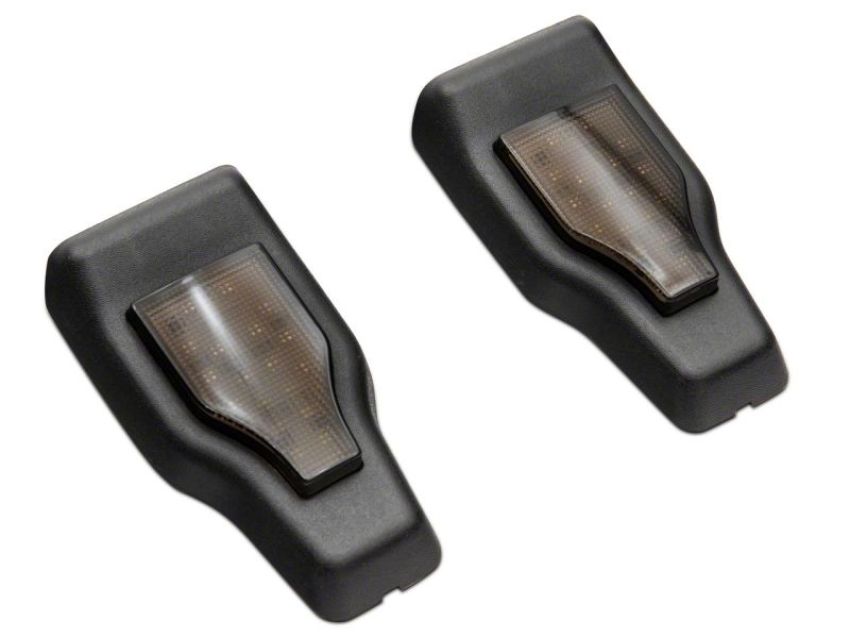 Raxiom J155993-JL 18-23 Jeep Wrangler JL Axial Series Rear Window Glass Hinge LED Lights