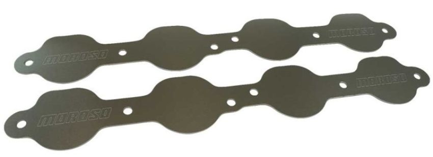 Moroso 25157 Chevy LS Exhaust Block Off Storage Plate - Pair