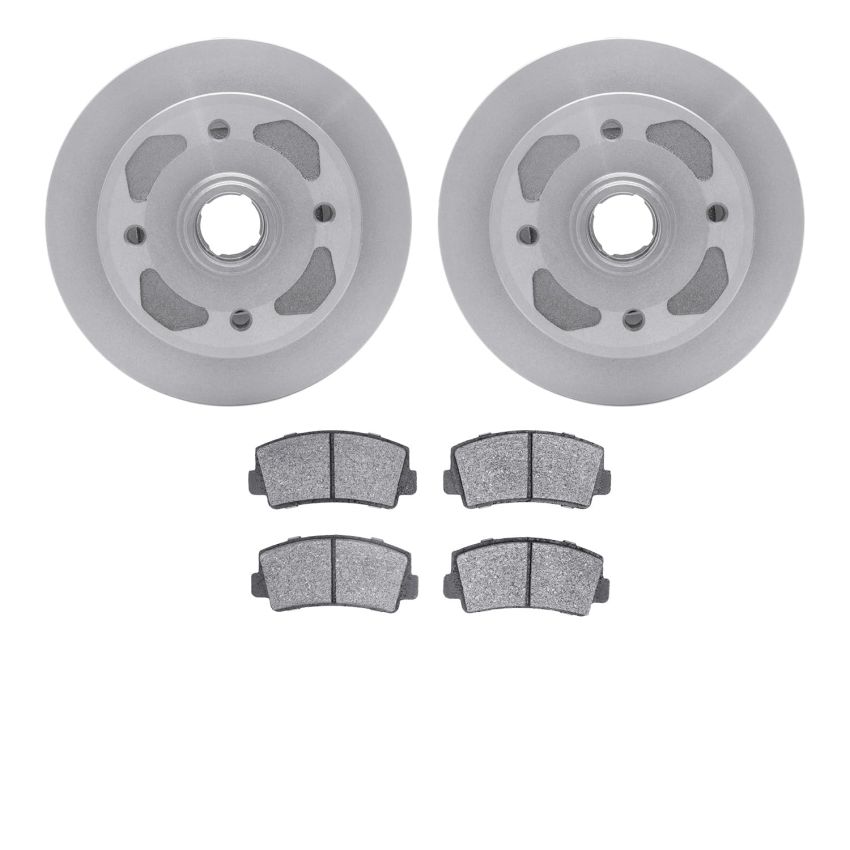 Dynamic Friction 6502-80052 Rotor Kit